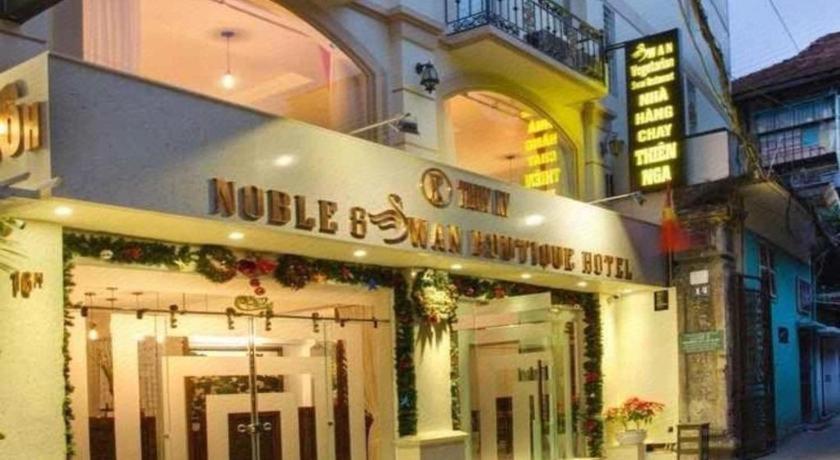 โนเบิลแอนด์ สวอน บูทิก โฮเต็ล Hotel ฮานอย ภายนอก รูปภาพ