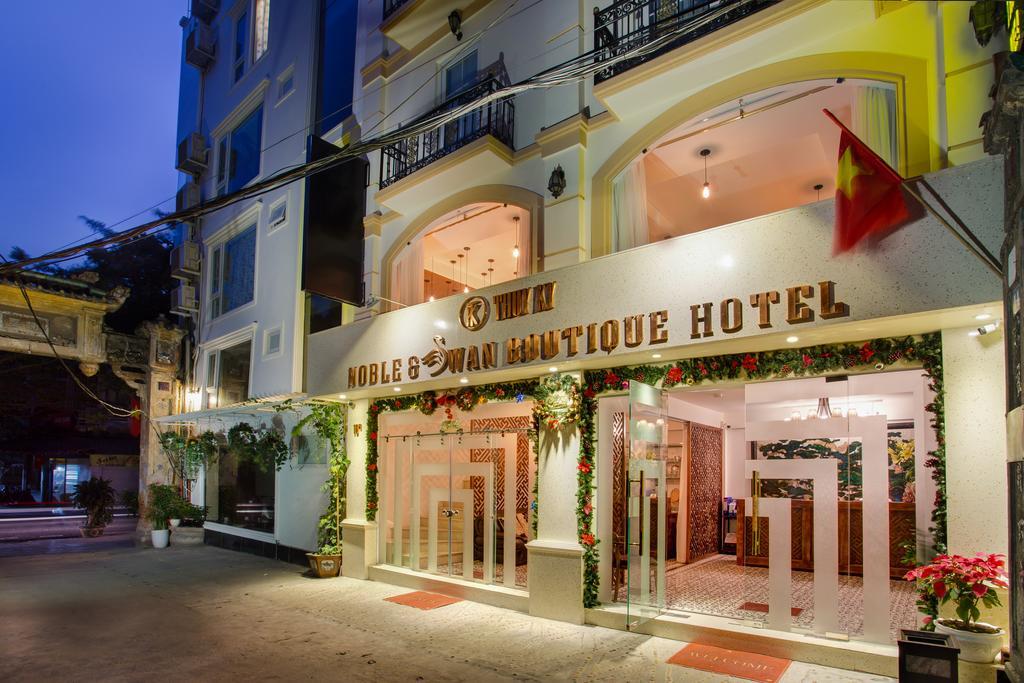 โนเบิลแอนด์ สวอน บูทิก โฮเต็ล Hotel ฮานอย ภายนอก รูปภาพ