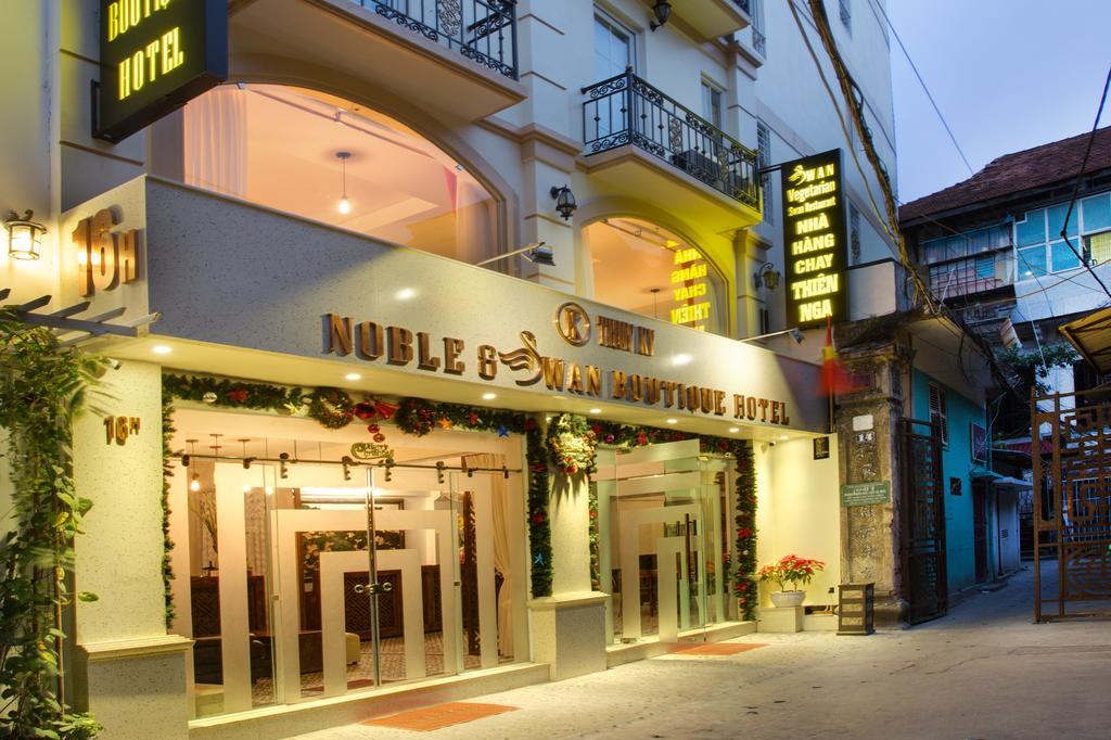 โนเบิลแอนด์ สวอน บูทิก โฮเต็ล Hotel ฮานอย ภายนอก รูปภาพ
